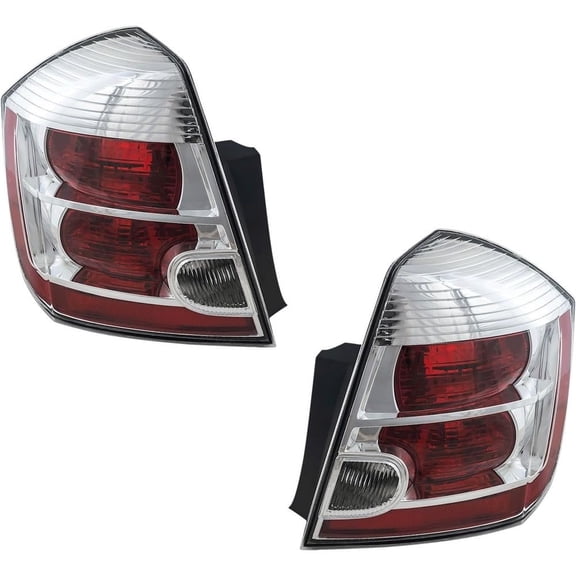 Suitable for Nissan Sentra Tail Light Assembly Set (2007-2009) - Driver & Passenger Side Replacement Lamps