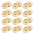 thumbnail image 1 of Uxcell 25 juegos de botones a presión para coser, botones a presión de 19 mm, oro, 1 of 5