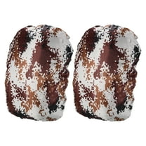 Uxcell 45-55L Waterproof Rucksack Cover, 2 Pack Backpack Rain Cover, L, Desert Camo