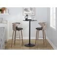 thumbnail image 2 of Cosini 30" Fixed-Height Bar Stool, Bar Chairs, Swivel Bar Stools, Bar Stools Set of 2, 2 of 6