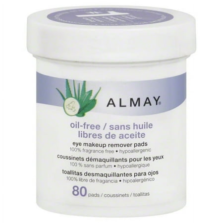 Almay Almay Eye Makeup Remover Pads, 80 ea
