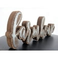 thumbnail image 4 of Parisloft Rustic Farmhouse Script Cutout Table Top Freestanding Sign, 3D Farmhouse Word Art Accent Decor 15.75x1x5.25 Inches, 4 of 6