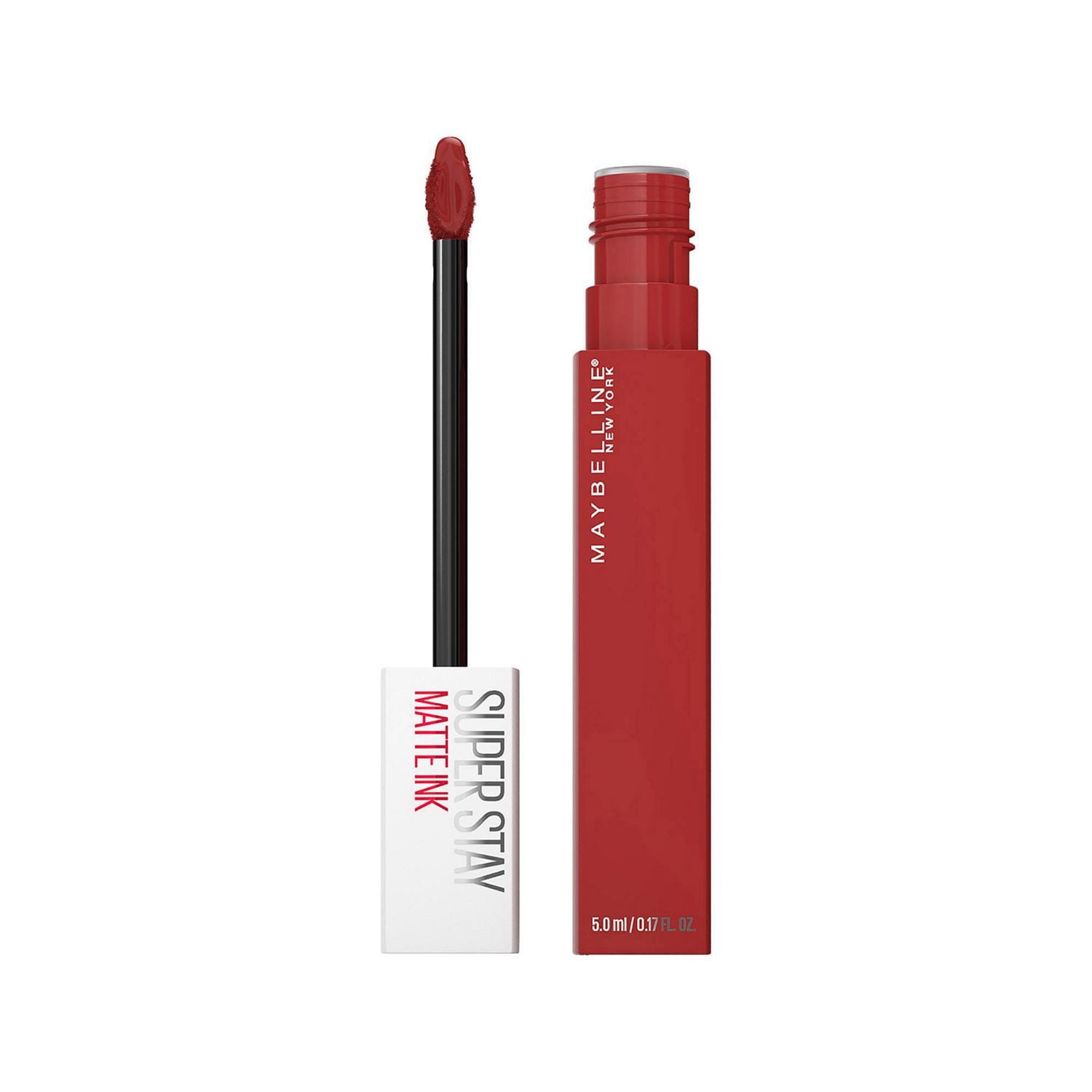 Maybelline New York SuperStay Matte Ink Liquid Lipstick Makeup, Long Lasting, High-Impact Lip Colour, Up to 16 hours, hustler ,5 ml