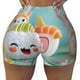 thumbnail image 2 of Fotbe Kawaii Sushi Characters Delight Shorts Sin Costuras – Shorts Deportivos de Cintura Alta para Mujer, Elásticos para Gimnasio, Yoga, Running o Ciclismo-X-Large, 2 of 8