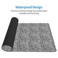 thumbnail image 3 of Pofeuu Black Leopard Print Mouse Pad,Rubber, Multipurpose Comfortable Waterproof Mousepad Desk Mat for Gamer Office Home, 3 of 8