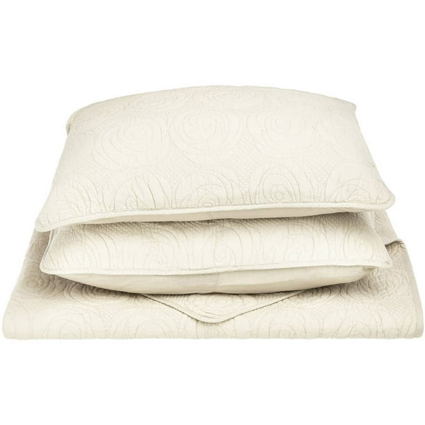 Superior Channing Soft Cotton 3-Piece Quilt Set - Walmart.com Superior Channing Soft Cotton 3-Piece Quilt Set - Walmart.com