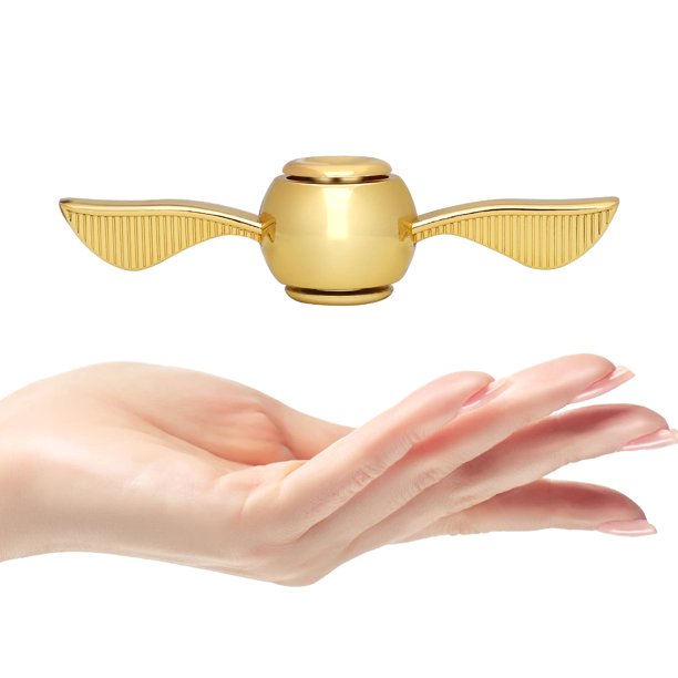 Wizard golden Fidget Spinner Toy Metal for Kids Adults cool Magic