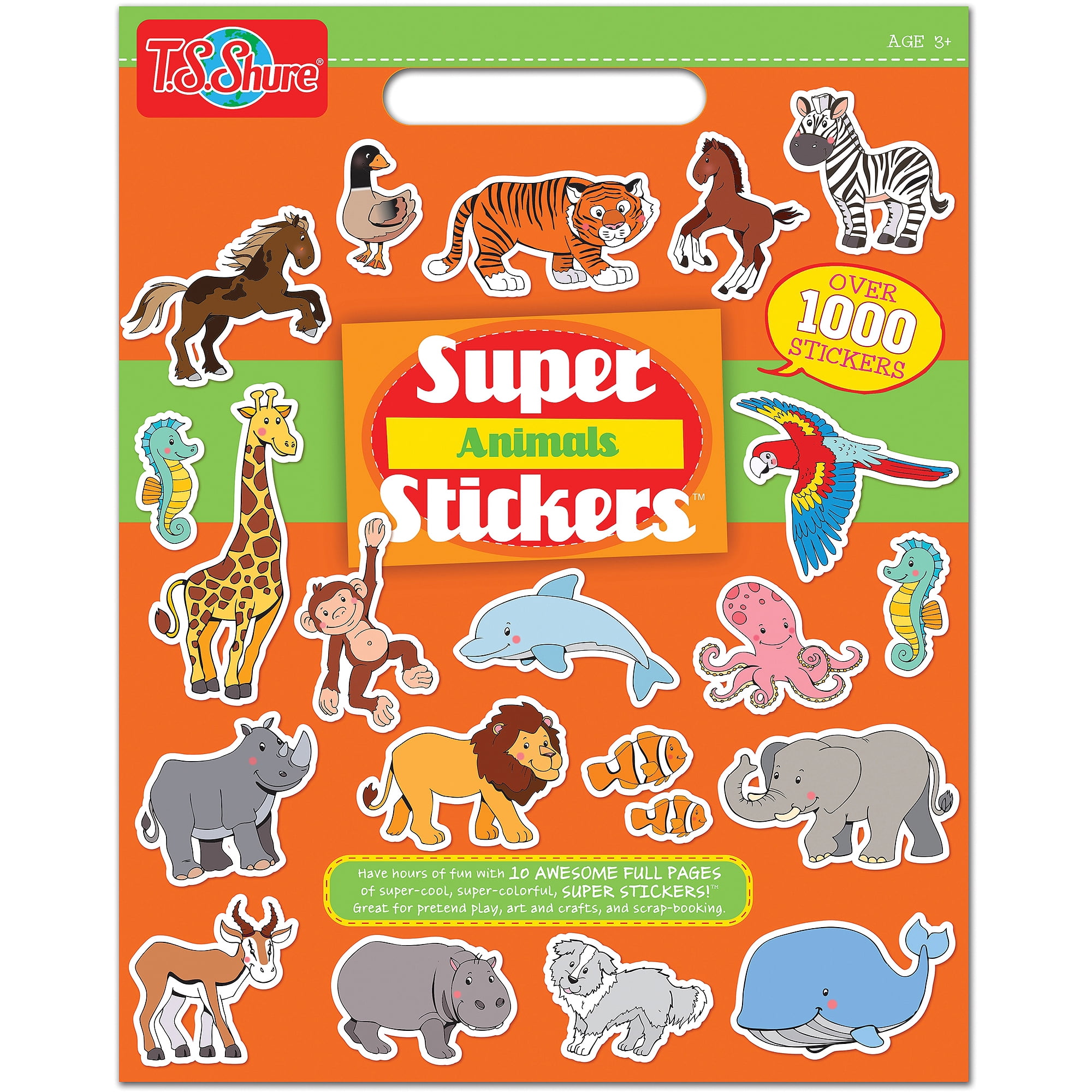 . Shure Animals Super Sticker Book . Shure Animals Super Sticker Book