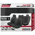 thumbnail image 5 of Genuine Dickies Black Peterson 3-Piece Vegan Leather Automotive Seat Cover Set, 5 of 6