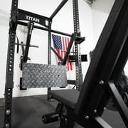 Titan Fitness Stealth Leg Press Rack Attachment, 500 LB Capacity, Fits All Titan Series Power Racks