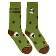 thumbnail image 5 of Cool Socks Novelty Crew Socks Women's No Coffee No Workee, Graphic Print, Large, 5 of 5