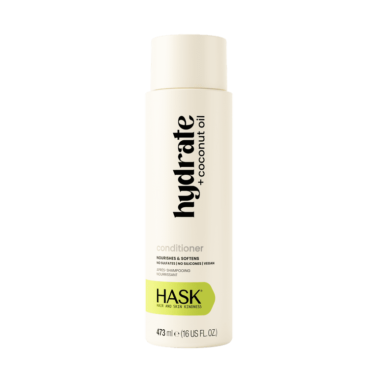 Hask Hydrate + Coconut Oil Conditioner, 16 oz photo 2