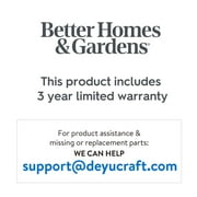 Better Homes & Gardens Commercial Grade Shatterproof LED Edison Outdoor String Lights, Heavy Duty, 28 ft, 12 Count