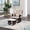 Espresso Finish with Latte Cushions, variant on Suite Bebe Cleo Glider and Ottoman in Espresso Finish with Beige Cushion