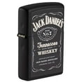 thumbnail image 2 of Zippo Jack Daniels Black Matte Texture Lighter - Stylish & Officially Branded, 2 of 7