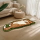 thumbnail image 5 of Alfombra Alfombras Felpudo en Forma Gato Área Irregular para La Sala Estar, 5 of 9
