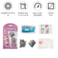 thumbnail image 2 of Diamond Dotz Quick Dotz  Butterfly Sparkle Diamond Painting Kits for Kids - Diamond Art Kits a Relaxing Creative Craft Kit with Dotz Gems 1.7"x1.8", 2 of 6