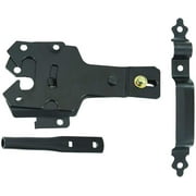 NMI Fence - Contemporary Gate Latch with 9 Handle, Black - for Wood Gates - NW38310Q- Nationwide Industries