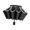 Black, variant on Milageto Folding Umbrella Personal Umbrellas Sun Protection Rainproof Travel Umbrella Pink
