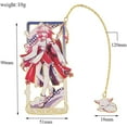 thumbnail image 5 of Genshin Impact Yae Miko Metal Bookmark - Classic Anime Figure Bookmark, Great Gift for Game Fans, Reader, Friends or Teachers, 5 of 5