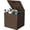Brown B 28Gal, variant on 28 Gallon Resin Deck Box, Weatherproof and UV Resistant Outdoor Storage Box, Lockable Outdoor Storage Bin for Patio Cushions, Garden Tools, Pool Supplies, Package Delivery, Brown