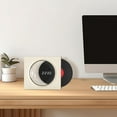 thumbnail image 2 of Dsscvnef Rétro Vinyl Record Player Speaker Music Speaker USB Charging Moon Clock Starry Sky Light, 2 of 5