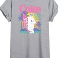 thumbnail image 3 of Coca-Cola - Coke Polar Bear Summer - Women's Oversized Graphic T-Shirt, 3 of 5