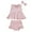 Pink, variant on Penkiiy Toddler Baby Girls Clothes Bow Dress Top Panties Solid Color Summer Suit Toddler Girls Clothes 12-18 Months Beige On Sale