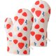 thumbnail image 4 of Baking Oven Mitten Fine Workmanship Comfortable Wear Family Members Gift 26.50X15.00X1.50cm 1Pair, 4 of 4