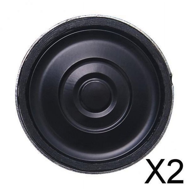 2 altavoces internos de plástico, amplificador de sonido de altavoz magnético de 8 ohmios, 1 W y 25 mm 2 piezas