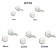 thumbnail image 2 of 2pcs Women High Heel Bride Wedding Pearl Decoration Clips Big Pearl Charm Buckle Shoe Decorations 18MM, 2 of 7