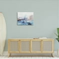 thumbnail image 2 of Abstract Crashing Ocean Waves Coastal Painting Gallery Wrapped Canvas Print Wall Art, 2 of 7