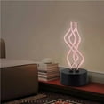 thumbnail image 3 of Acrylic Table Light Multi-Color Ambient Light Creative Rotation Night Lamp Changeable Lighting For Home Decor Bar Party, 3 of 9