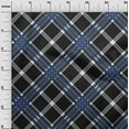 thumbnail image 2 of oneOone Georgette Viscose Fabric Tartan Check Fabric Prints By Yard 42 Inch Wide, 2 of 4