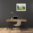 thumbnail image 3 of Harper, Ethan 32x25 White Modern Wood Framed Museum Art Print Titled - Mountain Backdrop III, 3 of 4