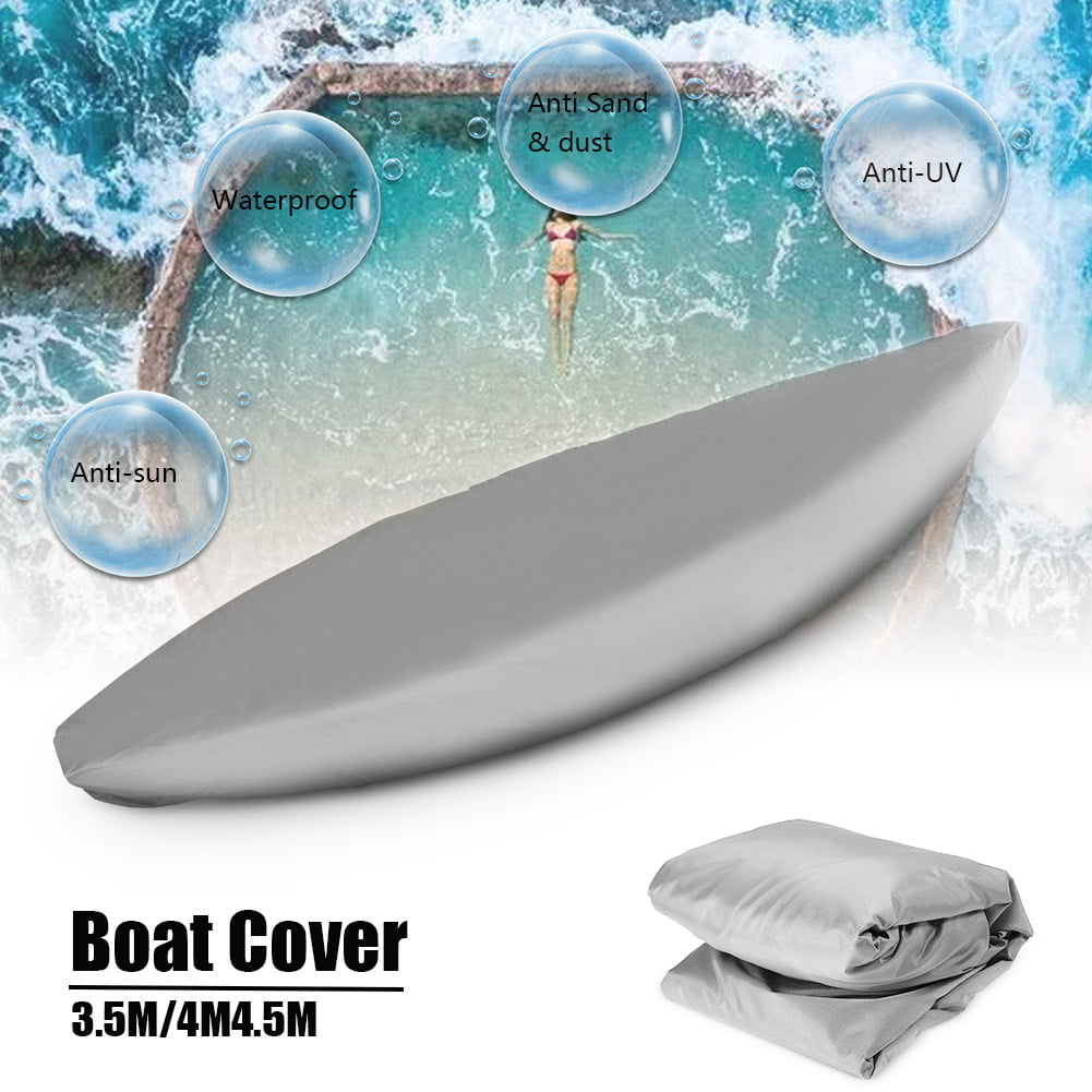3.1-4.5M Universal Kayak Canoe Boat Waterproof UV Resistant Dust Storage Cover 