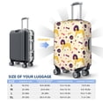 thumbnail image 6 of Lsque Cartoon Poodle Dog Printed Luggage Cover, Travel Luggage Protector,Scratch and Dirt Resistant, Fits 18-32 Inch Luggage -, 6 of 9