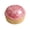 B-Pink, variant on Steamed Bun Stress Relief Toy, Small Silicone Ball for Hand Exercise, Cute Artificial Food Fidget Toy for Anxiety, Portable Sensory Stress Ball for Office and Home, Fun Stress Reliever Gift