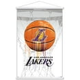 thumbnail image 1 of NBA Los Angeles Lakers - Drip Ball 20 Wall Poster, 22.375" x 34" Framed, 1 of 4