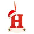 thumbnail image 2 of Navidad Little Red Hat Carta Colgante DIY Escribible Nombre 26 Carta Colgante Wmkox8yii gf6395, 2 of 3