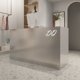 thumbnail image 4 of Receptionist Pulpit Cash Counter Desk Restaurant Tables White Mobile Checkout Register Counter Pulpitos Retail Bureau Furniture My Lux Decor Round, 4 of 12
