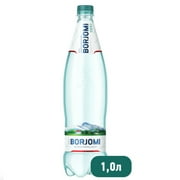 Borjomi Sparkling Bottle Water From Spring in Caucasus Mountains 1L/2.2lb - Set of 4