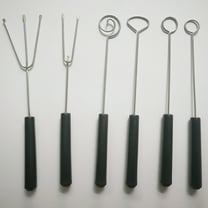 Masteelf 6PCS Stainless Steel Chocolate Candy Dipping Fork Fondue DIY Decorating Tools