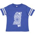 thumbnail image 3 of Inktastic Mississippi Silhouette Mandala Boys or Girls Toddler T-Shirt, 3 of 5