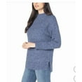 thumbnail image 2 of Well Worn Ladies' Size Medium (8-10) Nep Yarn Sweater, Blue, 2 of 5