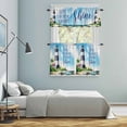 thumbnail image 5 of Lighthouse Kitchen Curtains Sets for Windows 24 Inch Length, Blue Coastal Nautical Ocean Beach Palm Tree Rod Pocket Window Treatments Tier Curtains and Valances Set for Bedroom/Bathroom, 5 of 8