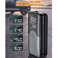 thumbnail image 2 of Portable Cordless Air Pump for Car Tires - 150psi Digital Display, LED Light, Electric Vehicle Compatible, 2 of 7