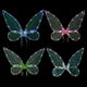 thumbnail image 2 of Alas de hadas para niñas, alas de mariposa iluminadas para adultos, disfraz de hada LED para mujer, fiesta de disfraces de Halloween, 2 of 6