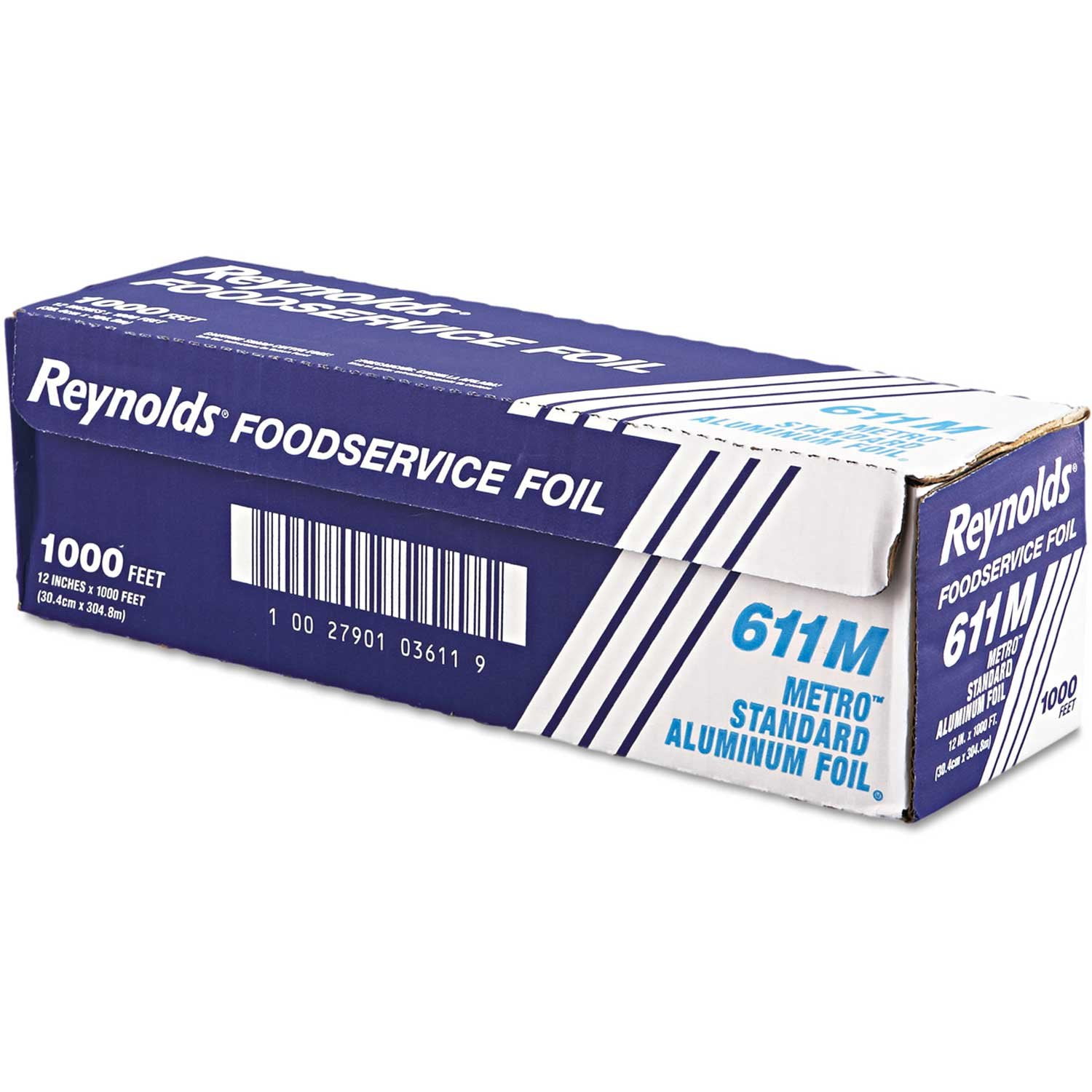 Metro 12 in. x 1,000 ft. Standard Gauge Aluminum Foil Roll (1/Carton)