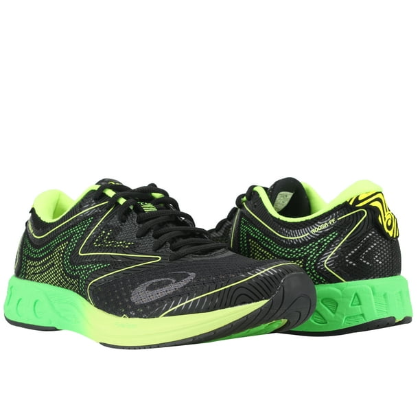Noosa FF Black/Green Gecko/Safety Yellow Men's Running Shoes T722N-9085 -